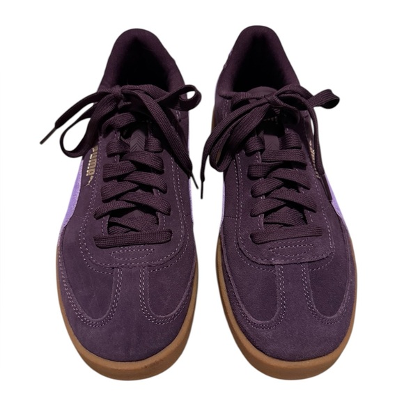 PUMA Club II Era Suede sneaker in the Midnight Plum and Lavender Alert Size 9.5 - Picture 3 of 7